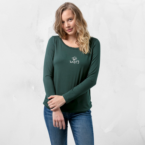 Bee Empowered Long Sleeve V-Neck