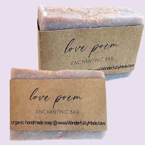Love Poem Organic Soap - BeeAttitudes