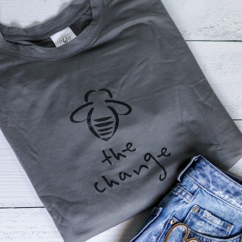 Bee The Change EveryDay Sweatshirt - BeeAttitudes
