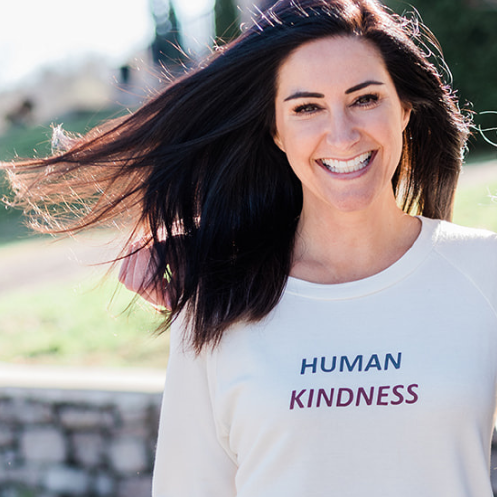 Human Kindness Classic Sweatshirt - Off White - BeeAttitudes